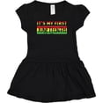 thumbnail image 3 of Inktastic It's My First Juneteenth Red, Yellow, and Green Girls Baby Dress, 3 of 5