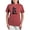 Crimson Red, variant on CafePress - Costumed Pitbull Halloween Women's Comfort Colors® T Shirt - Womens Comfort Colors® Shirt