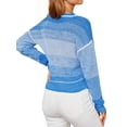 thumbnail image 6 of HUBERY Women Gradient Crew Neck Long Sleeve Casual Sweater, 6 of 6