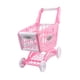 thumbnail image 3 of Carrito de compras para niños, carrito de supermercado, multifuncional, educativo, de almacenamiento. rosa, 3 of 9