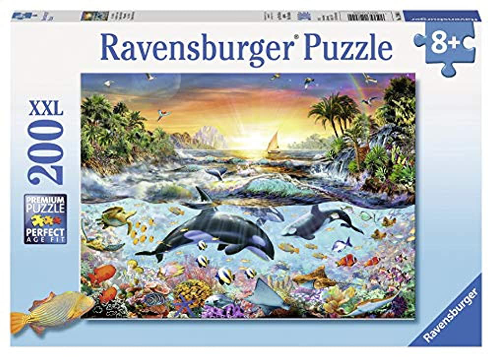 Ravensburger Super Mario 200 Piece Jigsaw Puzzles for Kids Age 8 Years up Extr 