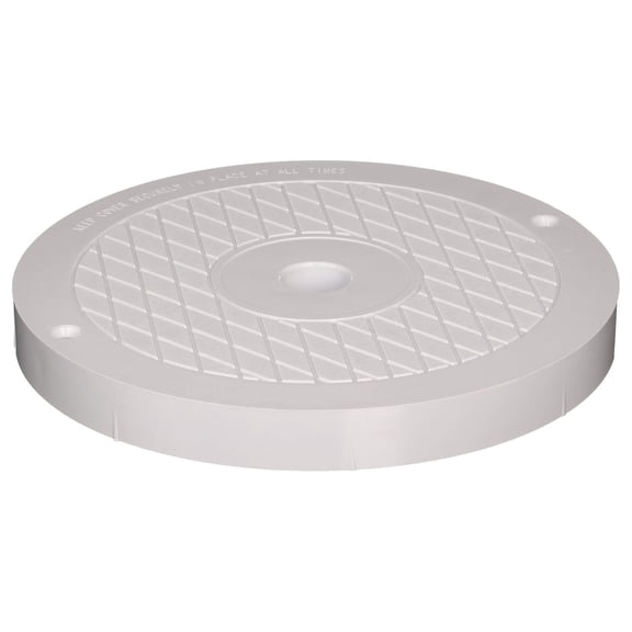 Round Skimmer Plate Face Model: SP-1084-R1 - White