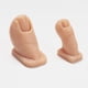 thumbnail image 2 of 2 uds práctica de uñas de silicona pie de entrenamiento dedos de práctica de silicona para uñas acrílicas dedos falsos suaves para uñas entrenamiento de uñas maniquí dedo, 2 of 5