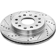 thumbnail image 6 of Detroit Axle - 12.64'' inch Front Drilled Brake Rotors for Chevy Blazer Traverse GMC Acadia Buick Enclave Cadillac OPTIQ, 6 of 7