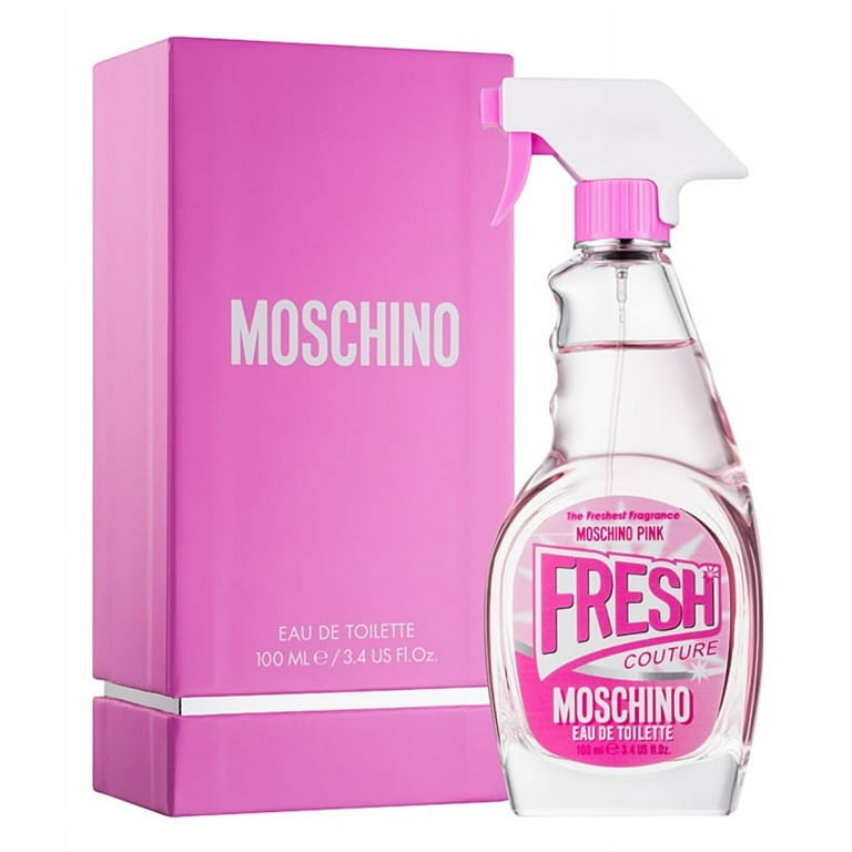 Pink Fresh Couture by Moschino Eau de Toilette for Women 3.4 oz