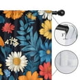 thumbnail image 4 of Blackout Kids Curtains,Pioneer Flower Floral Print Pattern Childrens Insulated Curtains Set Of 2,Bedroom Essentials,Toddler Room Decor 42"x54", 4 of 5