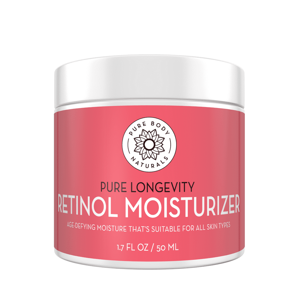Pure Body Naturals Retinol Cream Moisturizer for Face 1.7 fl.oz