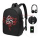 thumbnail image 1 of Mochila de viaje Coheed & Cambria para portátil, resistente al agua, con puerto de carga USB, ideal para la universidad y la escuela, para hombre y mujer., 1 of 5