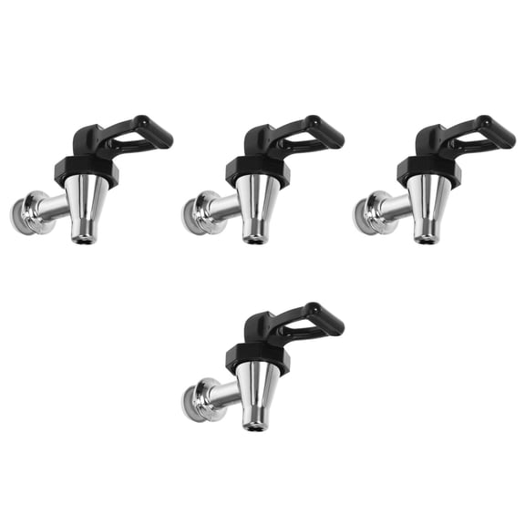 Worgeous 4pcs Beverage Dispenser Faucet Replacement Cooler Water Faucet Replacement Water Jug Spigot For Electric Hot Water Or Coffee Urns