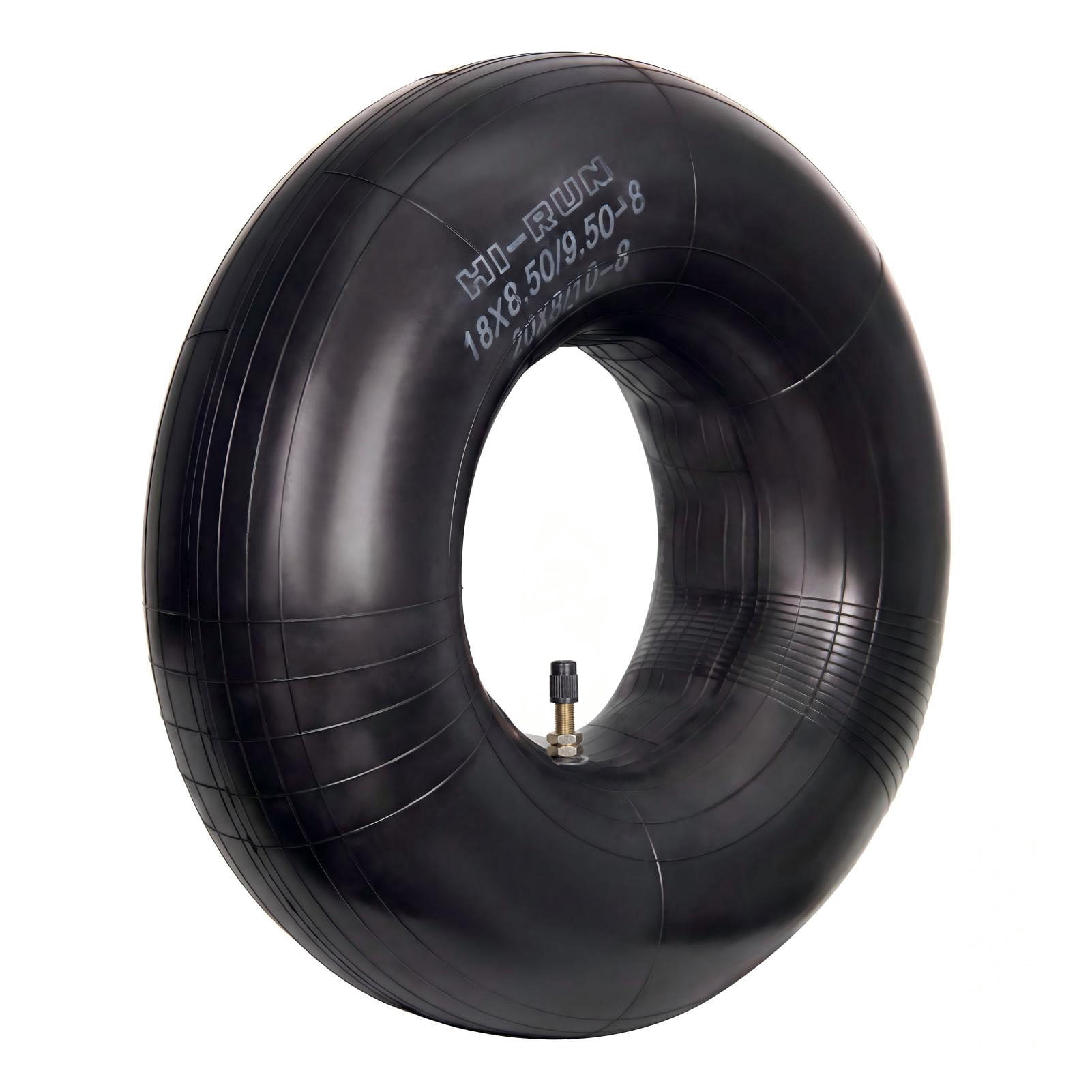 Hi-Run 18X8.50/9.50-8 Butyl Inner Tube TR6 for Lawn Mower & Garden Tractor Tires