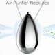 thumbnail image 2 of Purificador de aire portátil, mini, purificador de aire personal para viajes, collar de carga USB portátil y purificador de humo, color blanco, 2 of 5