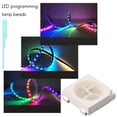 thumbnail image 4 of 100PCS WS2812B RGB LED Chip 5050SMD White PCB WS2812 Individually Addressable Chip Pixels DC5V, 4 of 7