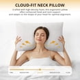 thumbnail image 6 of EGOHOME 2 Pack Bed Pillow, Shredded Gel Memory Foam Pillow, Standard Queen, Medium, Made in USA, 6 of 9