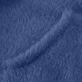 thumbnail image 5 of WEIYLL Womens Fleece Jacket Soft Turtleneck Half Zip Solid Color Color Blue Going Out Fall Tops Size L, 5 of 5