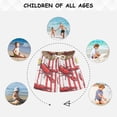 thumbnail image 6 of FORMRS Boys Swim Trunks Quick Dry Mesh Liner Boardshorts Sizes XS-XL, Red Lobster, 6 of 7