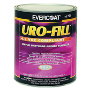 Fibre glass Evercoat URO-FILL 102224 Acrylic Urethane Primer Surfacer, 3.78 L Can, Gray, 4:1 Mixing