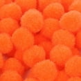 thumbnail image 4 of 500 piezas colores vibrantes pompones pequeños para manualidades suaves 18 mm negro naranja Sunnimix Craft Pom Poms, 4 of 8