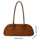 thumbnail image 5 of Bolso Mano Boston Gamuza para Mujer Hombro Con (marrón), 5 of 5