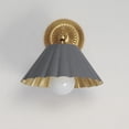 thumbnail image 2 of 18051DGGL Maxim Lighting Primrose - 1 Light Wall Sconce-11 Inches Tall and 10 Inches Wide-Dark Grey/Gold Leaf Finish, 2 of 5