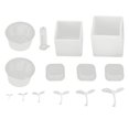 thumbnail image 1 of Silicone Mold Kit Casting Reusable DIY Craft Mould 2 Leaved Grass Making Tool Accessories, 1 of 11