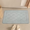 thumbnail image 6 of sruoe Bathroom Rugs, Bath Mat for Bathroom Floor 1pcs, Bath Mats for Bathroom Floor Non Slip Non Skid, Rectangular Polyester Floor Mat for Bath Door Household, Gray, 6 of 6