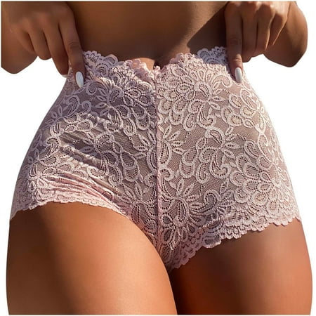 

VerPetridure Women s Bikini Brief Underwear Thongs for Women Panties Women Lingerie G-string Lace Briefs Underwear Panties T String Thongs Knick