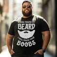 thumbnail image 2 of Men T Shirt for Big & Tall Man Graphic Short Sleeve Plus Size Oversized Tee Tshirts 5XL T0 5D4Z 007, 2 of 9