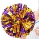 thumbnail image 5 of Advancent 4 unids/set destacan con pompones de porristas de mano, pompones de porrista no tóxicos y duraderos Animadoras Oro mixto morado, 5 of 6