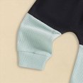 thumbnail image 4 of NOLDARES Infant Baby Boy Fall Clothes Set Funny Print Sweatshirt Pant Outfit Toddler Winter Clothes Size:12-18 M,Black, 4 of 7