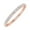 Pink, variant on 1/4 Carat Diamond Womens Wedding Band in 14K White Gold - IGI Certified (Ring Size : 5) (I1-I2 Clarity)