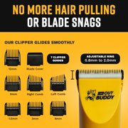 The Cut Buddy Cordless Hair and Beard Clipper with Scissors + Case