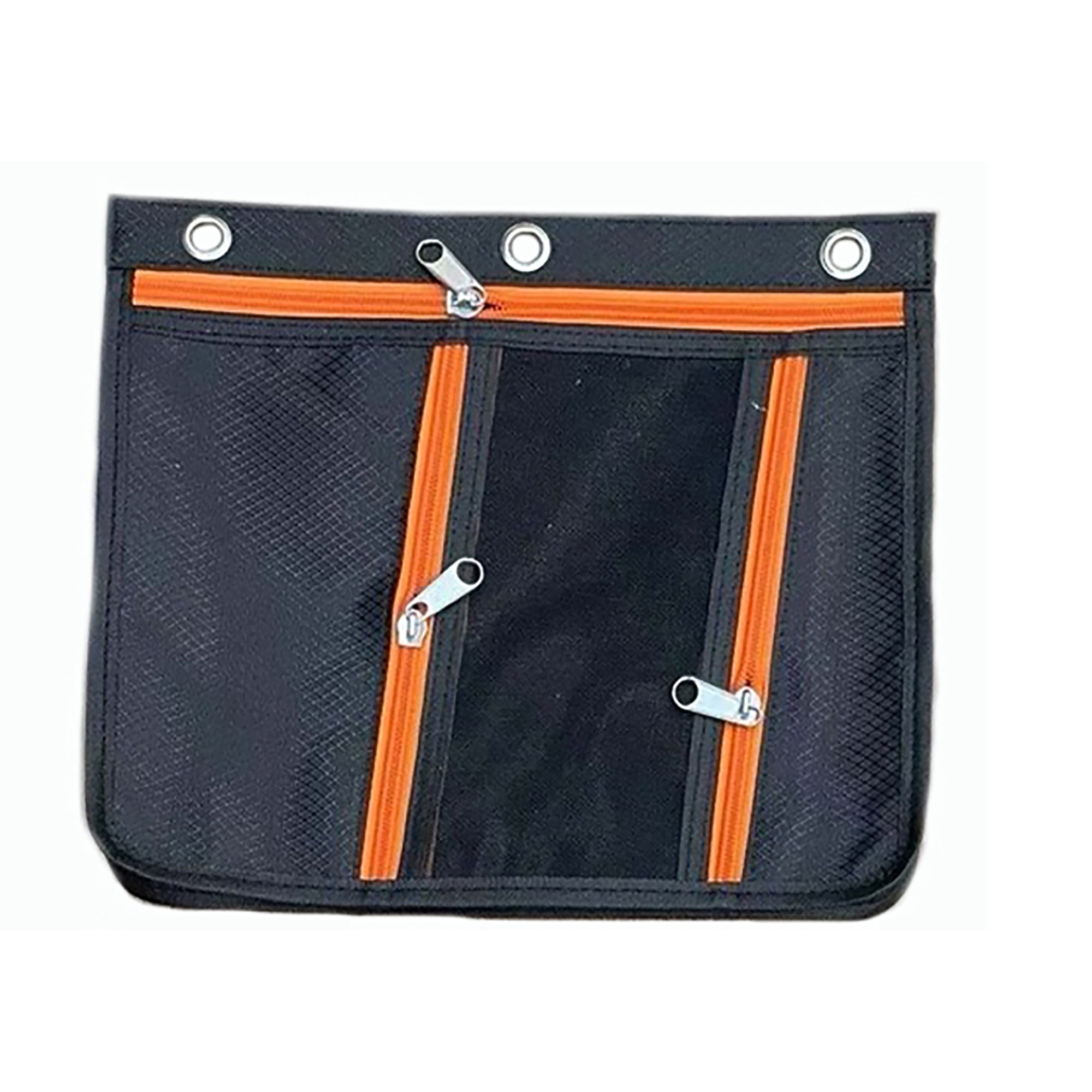 Charles Leonard Expanding Pencil Pouch, 3 Pocket, Assorted Colors, 24 Count