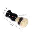 thumbnail image 3 of Brocha de afeitar para barba profesional para hombres, tazón de crema de madera de roble, juego de aseo 03 jinwen Tazón de jabón de afeitar de madera, 3 of 8