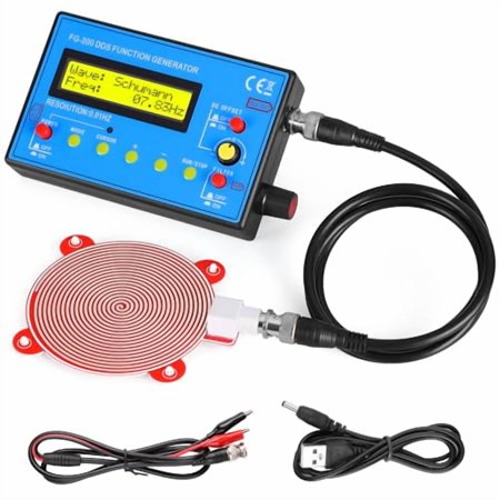 Mini DDS Signal Generator,1Hz-500kHz Multifunction Waveform Generator Signal Source with 7.83Hz Schumann Resonator, Ideal for Audio Testing, Oscilloscope Calibration, Tracking Down Circuit Faults