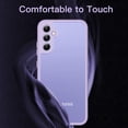 thumbnail image 3 of JETech Matte Case for Samsung Galaxy A54 5G 6.4-Inch, Frosted Translucent Back Protective Slim Phone Cover, Anti-Fingerprints (Lilac), 3 of 6