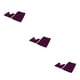thumbnail image 5 of Inteprter Alfombra de textura con parte inferior antideslizante, lavable a máquina y sin daños en el suelo, absorbente, morado oscuro, Type1 NO1, 5 of 6
