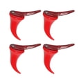 thumbnail image 3 of Miangastore 1 Ensemble 2 Paires Épingles à Cheveux Décoratives d'Halloween Cornes de Bœuf Rouges Épingles à Cheveux Diaboliques (Rouge), 3 of 8