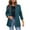 Green, variant on hotojiny Blazers for Women Trendy Business Casual Coat Notched Lapel V Neck Work Suit Jacket with Button Fall Winter Clothing