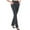 Dark Gray, variant on Mlzmgr Women's Work Pants Stretchy High Waist Trousers with Pockets Fittness Business Casual Pants