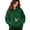 Green, variant on Womens Dog Pouch Hoodie with Kangaroo Pocket Oversized Pet Carrier Sweatshirts Animal Holder for Puppy Kitten Dogs Holder