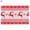 reindeer*6pcs, variant on Cheers.US 6Pcs/Set Santa Claus Christmas Lights Gift Boxes Placemats Set of 6, Non-Slip Heat-Resistant Washable Table Place Mats for Kitchen Dining Home Decoration-16.54" x 11.02"