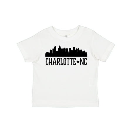 

Inktastic Charlotte North Carolina Skyline NC City Gift Toddler Boy or Toddler Girl T-Shirt