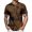 Brown ink splatter, variant on Vintage Tshirts for Men Ink Splash Crew Neck Trendy T Shirts Casual Basic Tops Short Sleeve for Everyday Wear