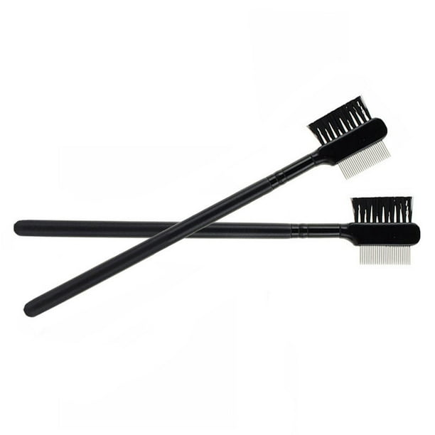 Cepillo para cejas de doble cara - Peine para cejas y pestañas 2 en 1