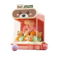 thumbnail image 4 of Maquina de garras Hugo Mini dispensador de dulces rosa, 4 of 9