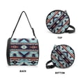 thumbnail image 6 of SEANATIVE Aztec Ethnic Toilet Paper Holder Geometric Print Round Tissue Organizer Bag with Adjustable Strap Washable Hanging Paper Towel Dispenser Cover Refrigerator Tissue Holder, 6 of 7