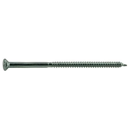 

#8 x 3-1/2 Zinc Phillips Flat Head Wood Screws WSFS-263 (100 pcs)