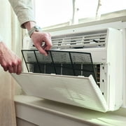 LG 8000 Btu 115 V 350 sq ft Window-Mount Air Conditioners, White