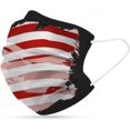 thumbnail image 4 of HUGFEGWE 50Pcs 4th of July Disposable Adults Face Masks,3 Ply Protective Disposable Face Masks with Independence Day Patriotic Designs (Independence Day K) CJB91-40816, 4 of 7