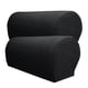 thumbnail image 4 of 2 protectores de reposabrazos, protectores de sillón, funda de sillón, funda de sillón, Negro, 4 of 8